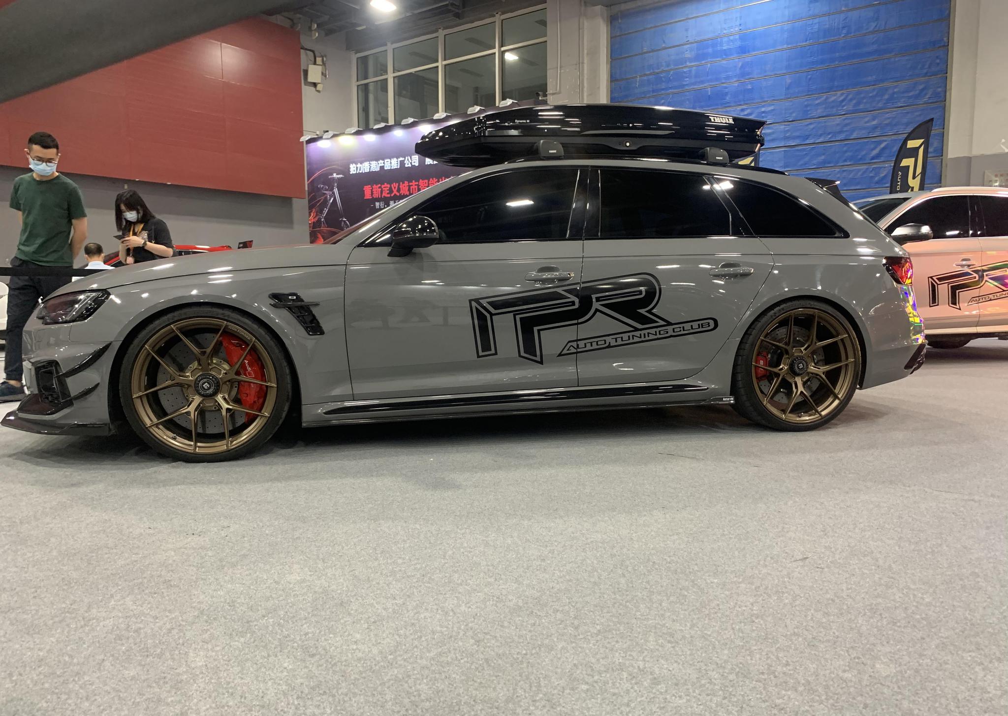 2020广州车展,奥迪rs4,改装实拍,运动范十足|实拍|造型|奥迪rs4_新浪