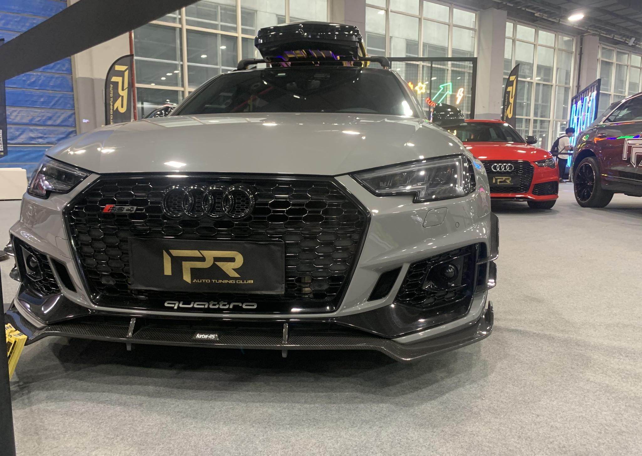 2020广州车展,奥迪rs4,改装实拍,运动范十足|实拍|造型|奥迪rs4_新浪