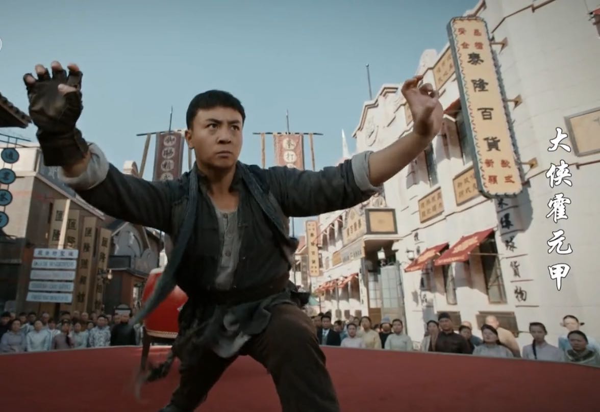 还能完成很多武打动作,三代武打明星集齐|大侠霍元甲|梁小龙|陈真