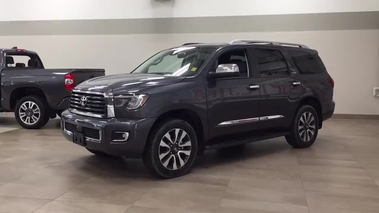 2020款丰田红杉到店实拍,看到这霸气颜值和内饰,还想啥日产途乐