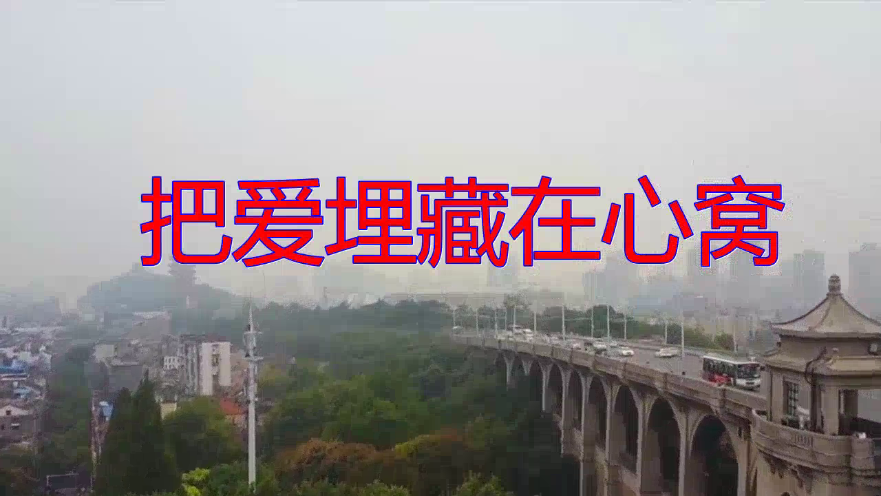 好歌分享,《把爱埋藏在心窝》,好听极了,沁人心脾