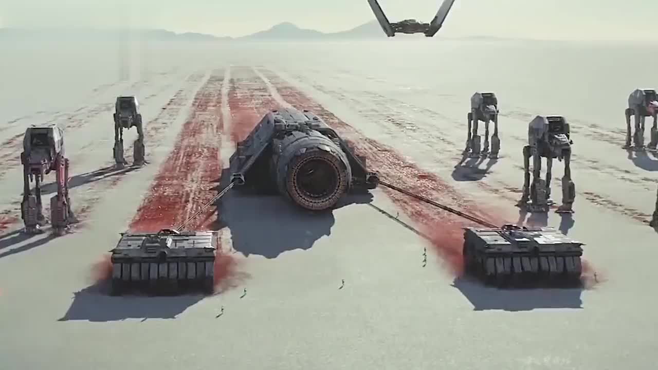 这才是真正的大炮等离子激光炮火力全开所到之处寸草不留