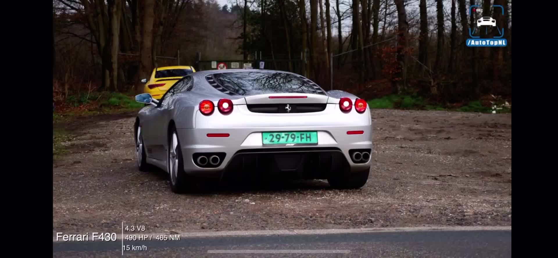 视频：法拉利F430，16岁的超跑，依旧可以跑到300km:h+