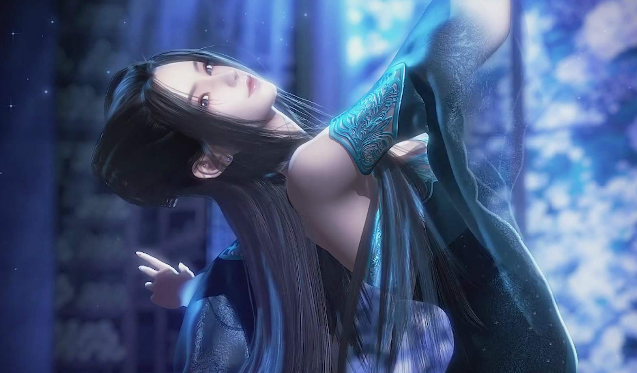 玄机女神劈叉,小舞霸气侧漏,竹清腿长两米,而她被称为玄机一姐