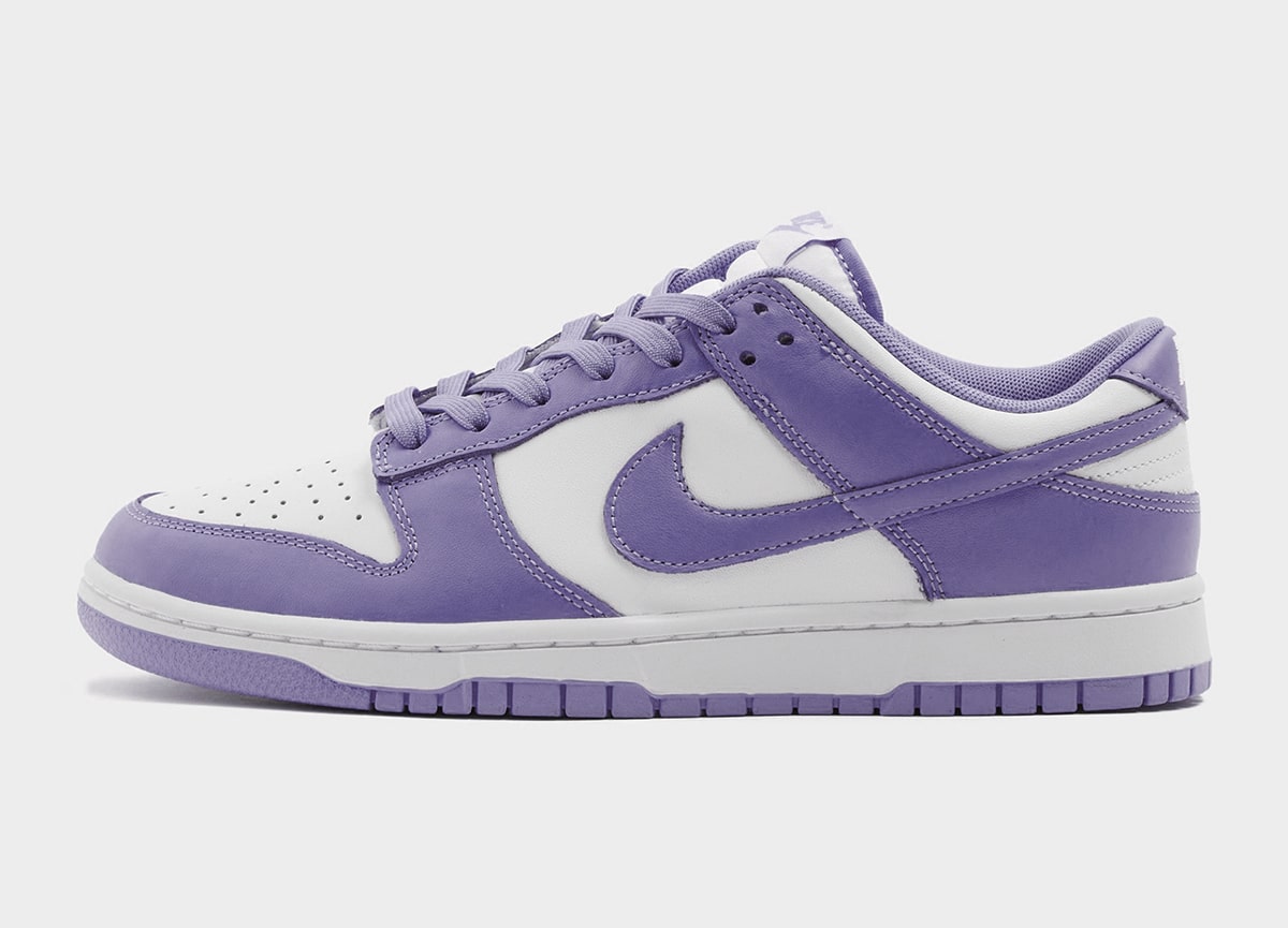 薰衣草紫,nike dunk low og「purple pulse」无预警曝光!