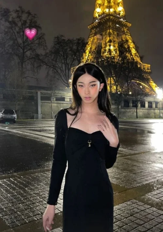 伊能静儿子晒女装美照获网友称赞正妹