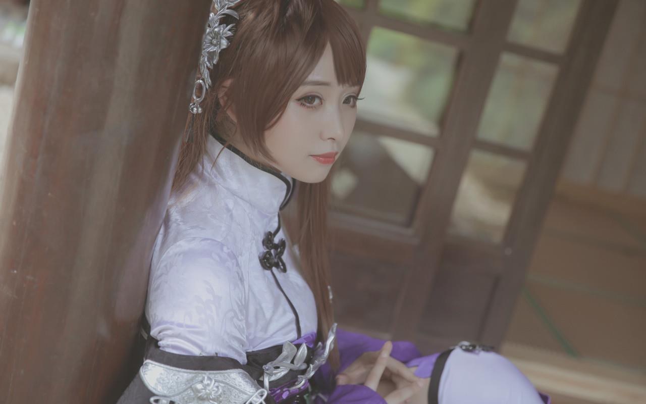 角色名:雪河秀蘿 cn:嫿泠【正片】雪河花蘿#劍網三cos##劍網3大美