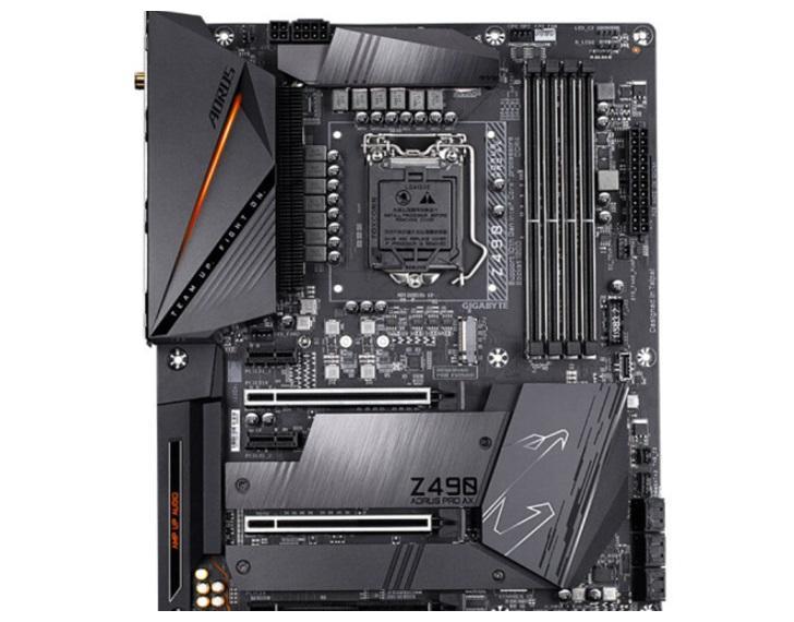 技嘉z490系列主板开售:支持英特尔十代酷睿,1299元起