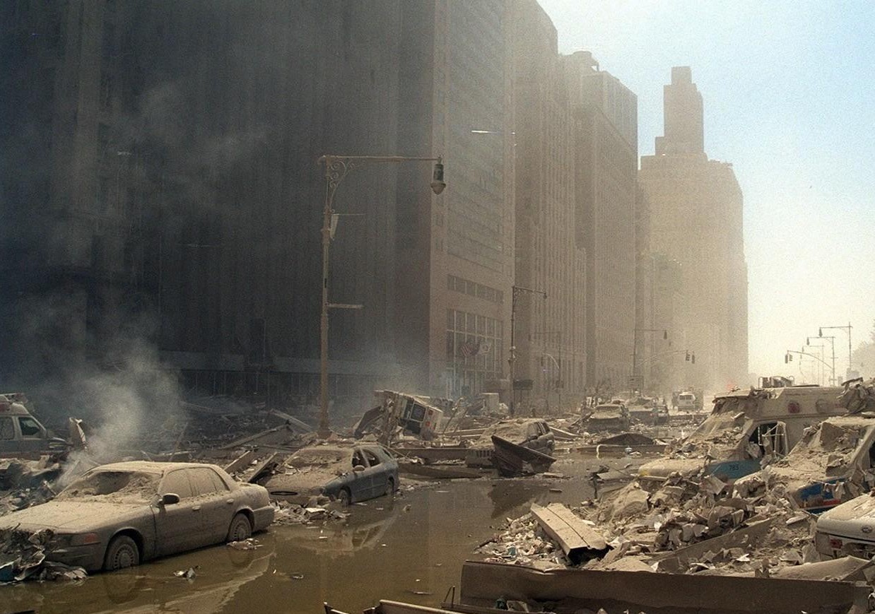 911事件解禁照片人们绝望跳楼3700多人事后患癌