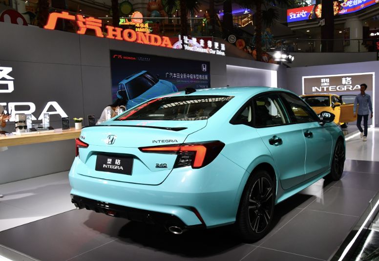 时尚型动姿态引领潮流广汽本田型格integra实车首秀