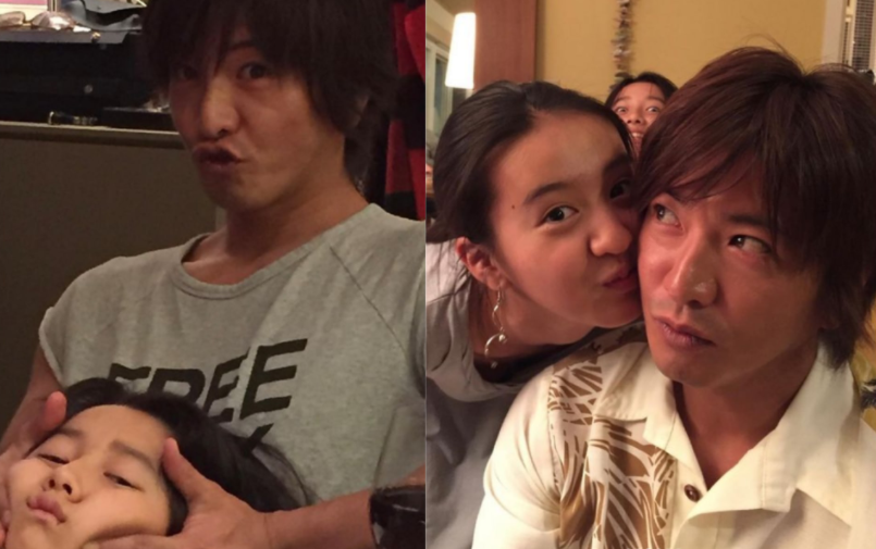 木村拓哉欢度49岁生日 全家福首曝光 木村拓哉欢度49岁生日 全家福首曝光