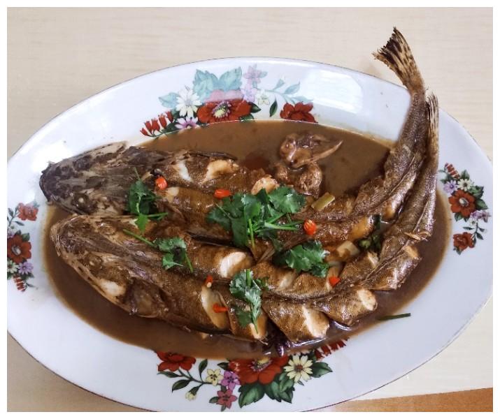 家常焖辫子鱼 皮匠鱼