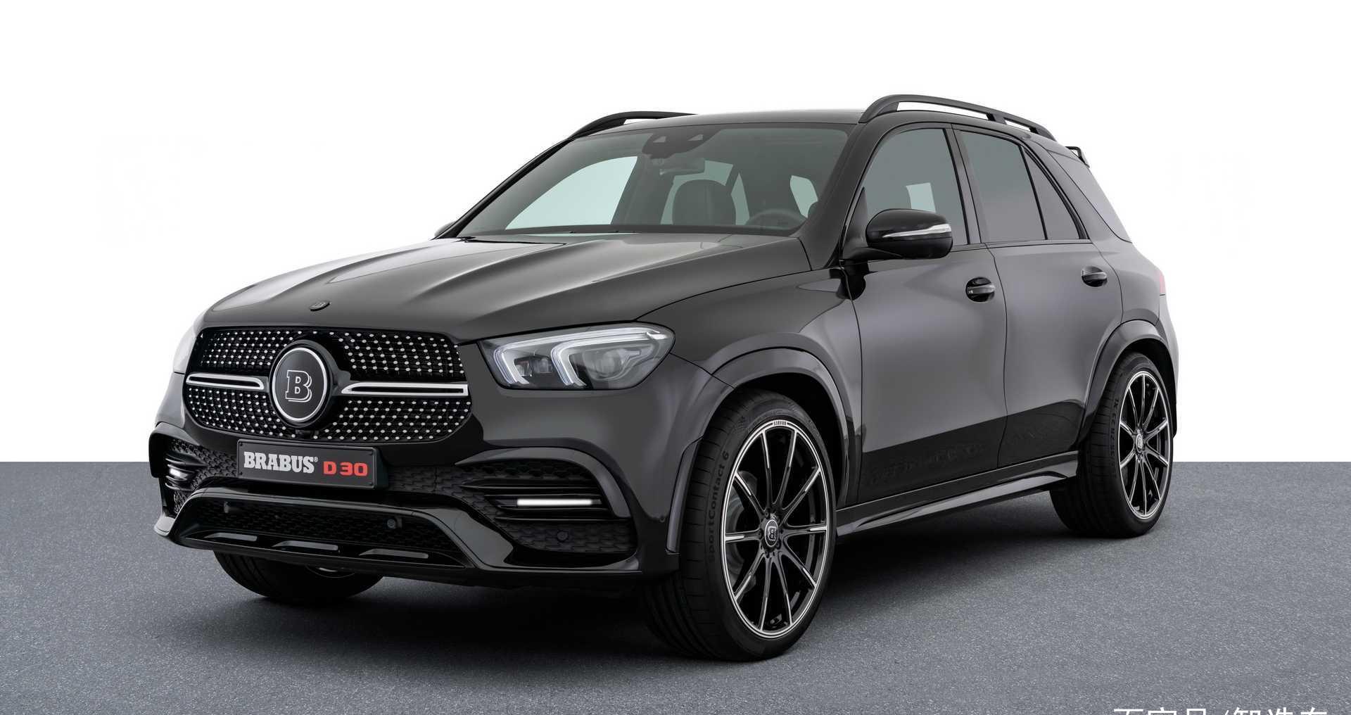 巴博斯升级全新gle级,新的车身套件和大尺寸轮毂