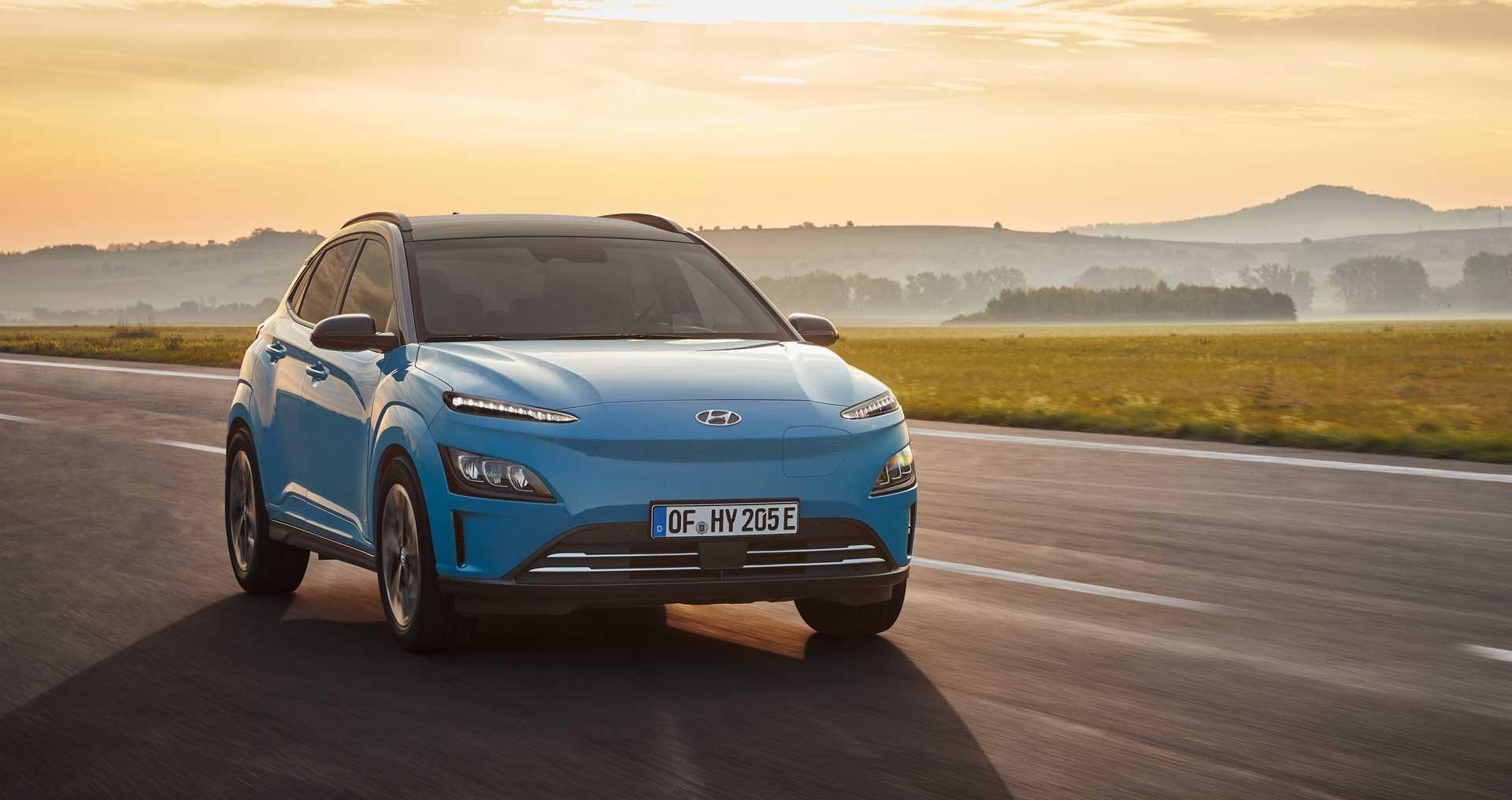 新款现代kona ev官图发布 细节变化明显