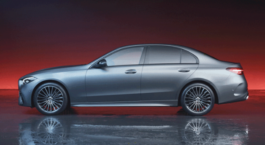 依然站c位全新梅赛德斯奔驰c级很s