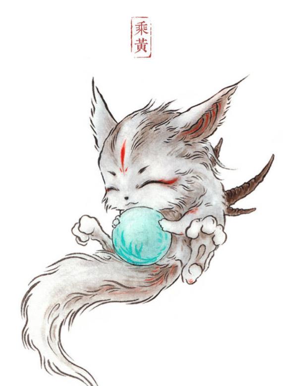 山海经里的萌兽这也太可爱了