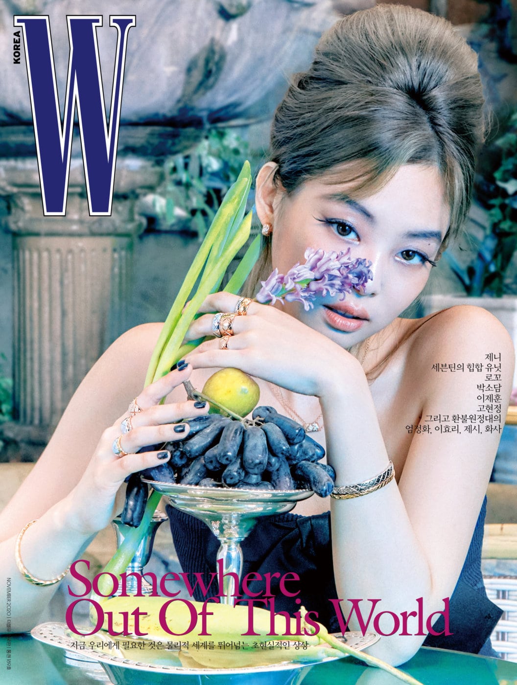 Jennie金智妮妖艳魅惑复古风十足写真 展现前所未有成熟魅力