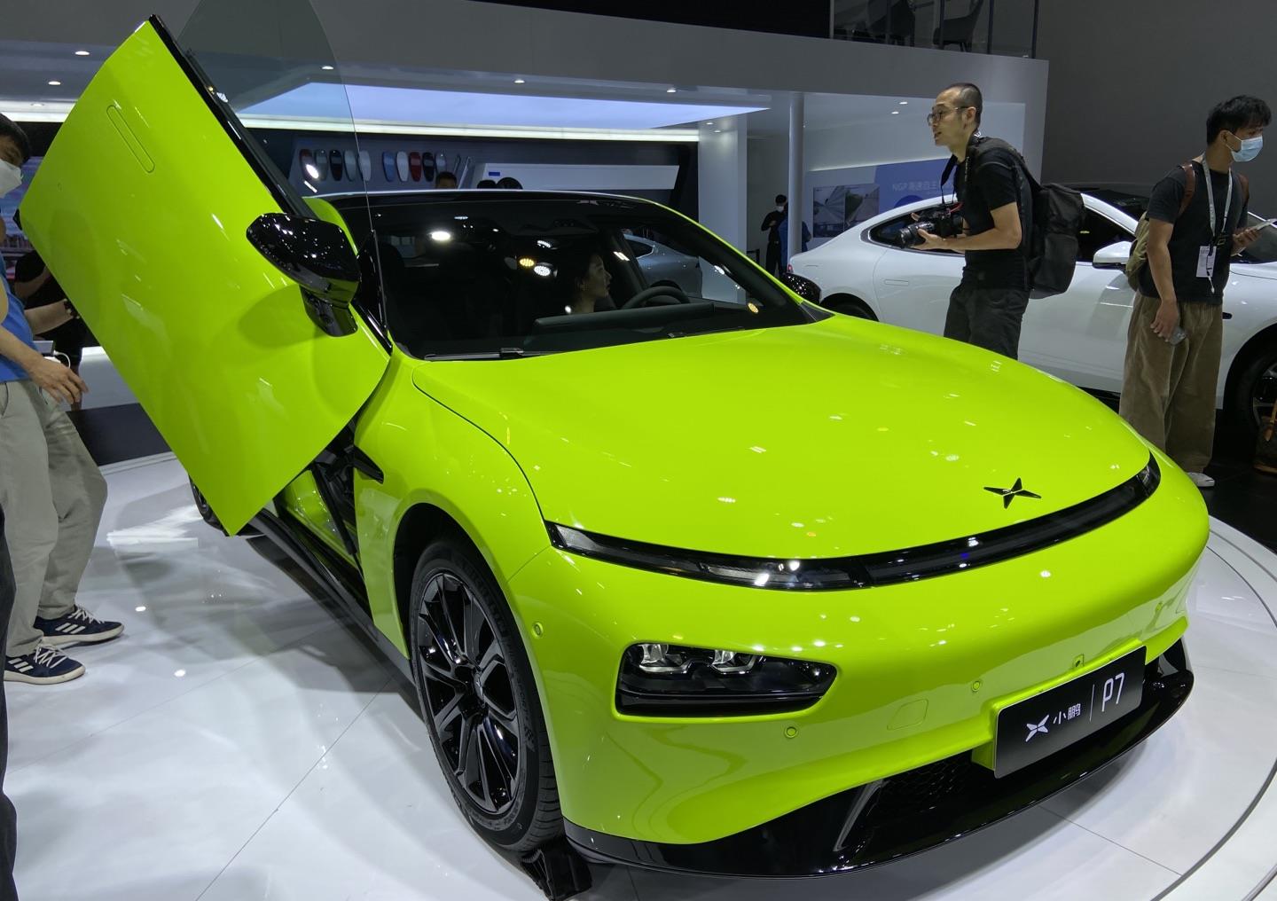 2020广州车展小鹏p7鹏翼版上市,售价36.69万起