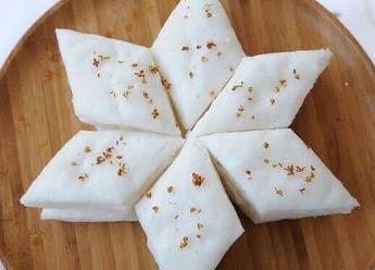 大米发糕买现成的大米粉一起做发糕吧