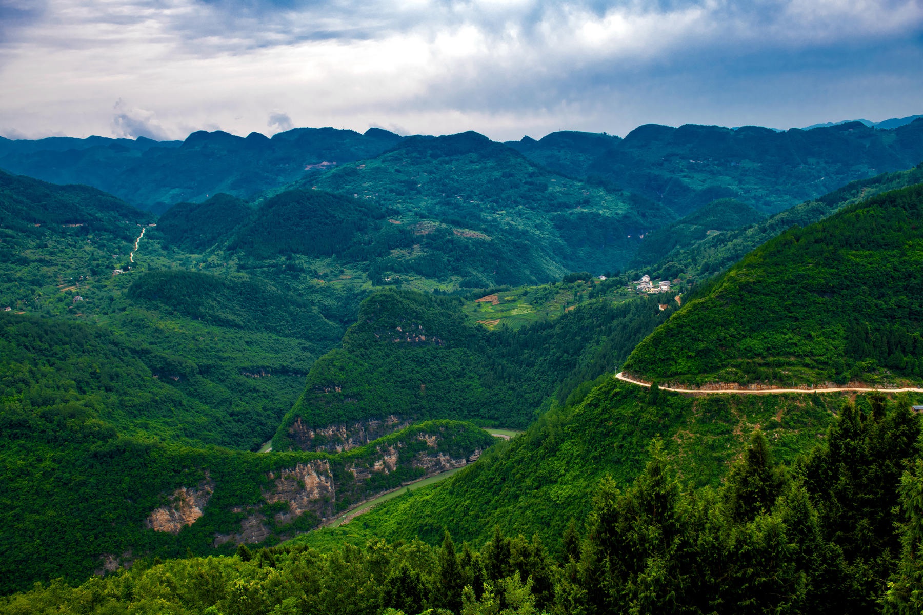 2020年端午巴中通江游记