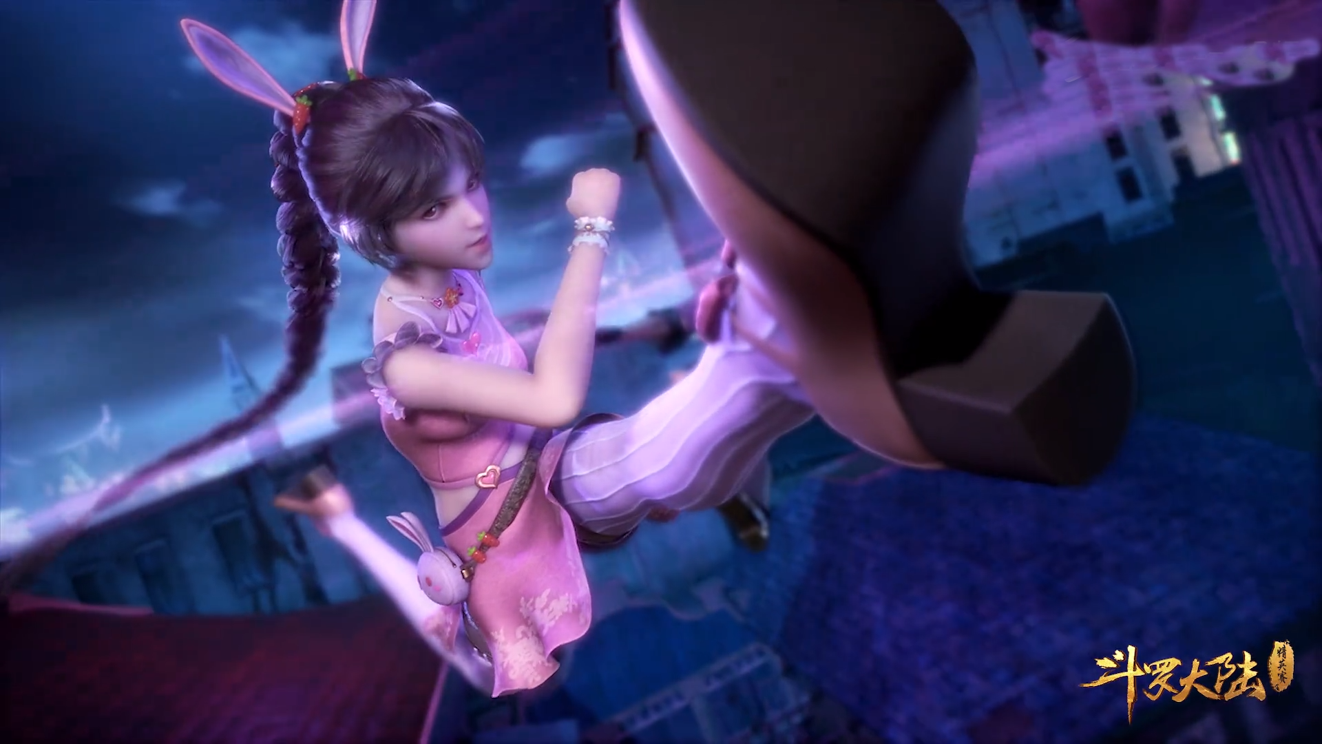 玄机女神劈叉,小舞霸气侧漏,竹清腿长两米,而她被称为玄机一姐