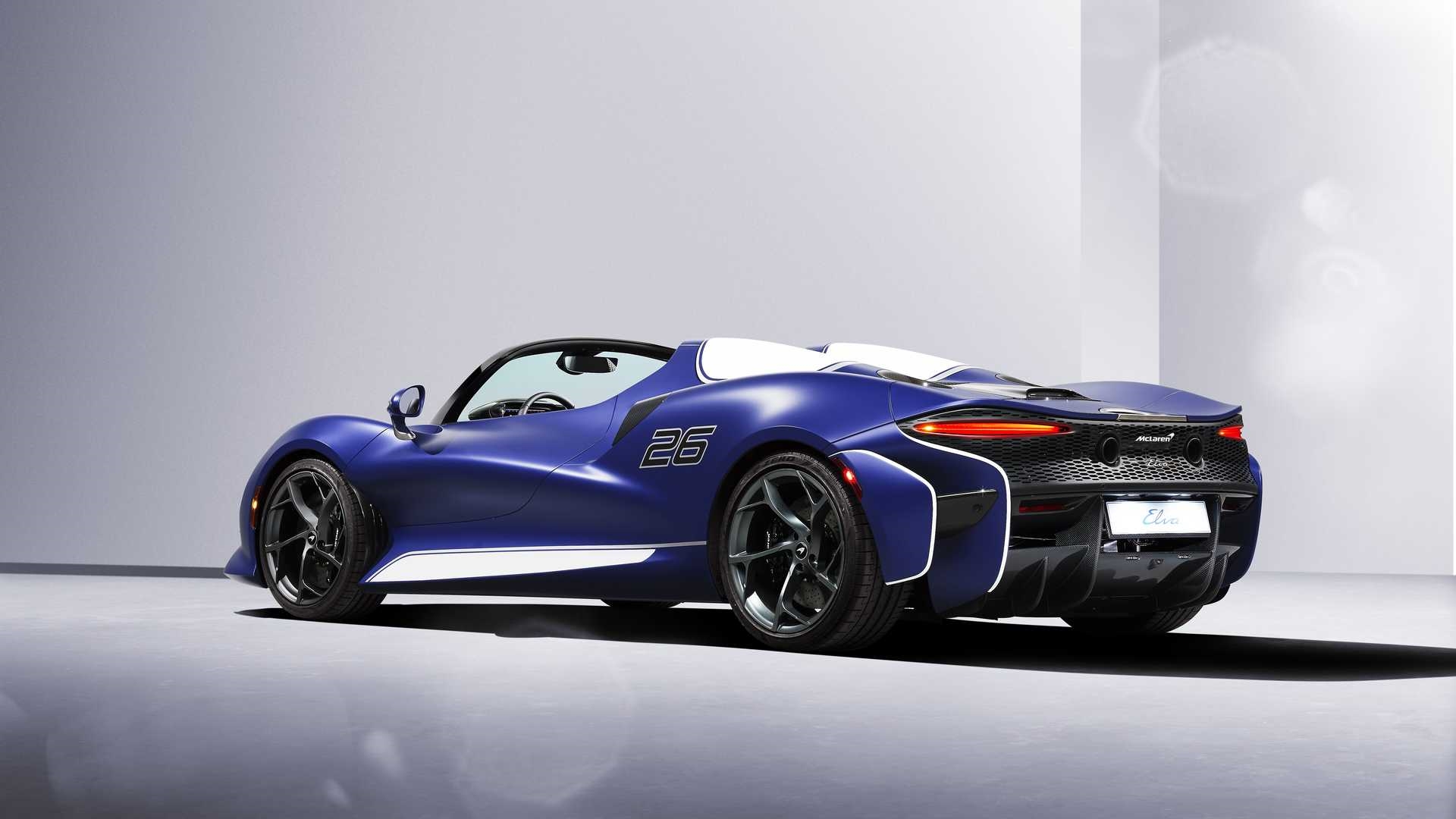 迈凯伦elva增新车型 1200万的超跑终于有前挡风玻璃了