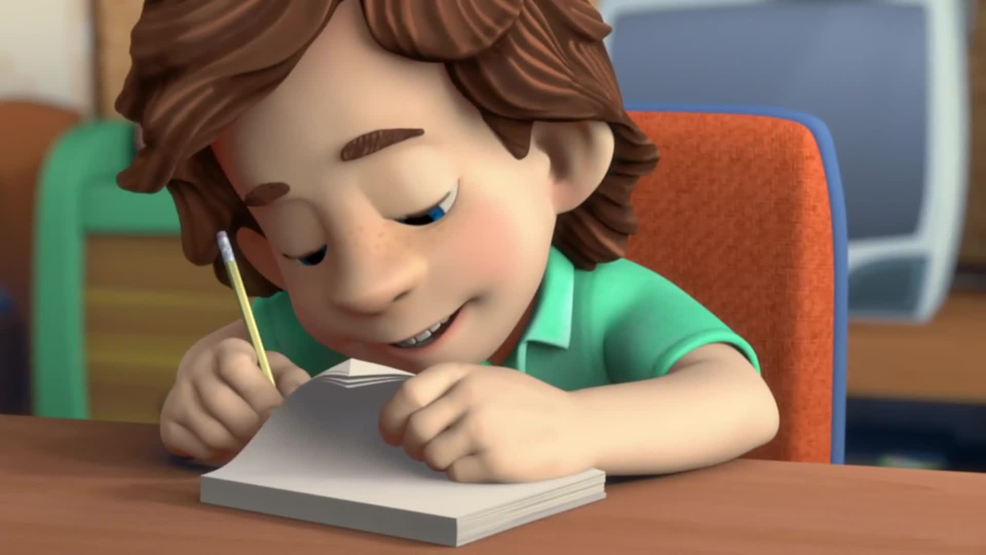 螺丝钉:吉姆画了动画片,关于螺丝钉,邀请螺丝钉看