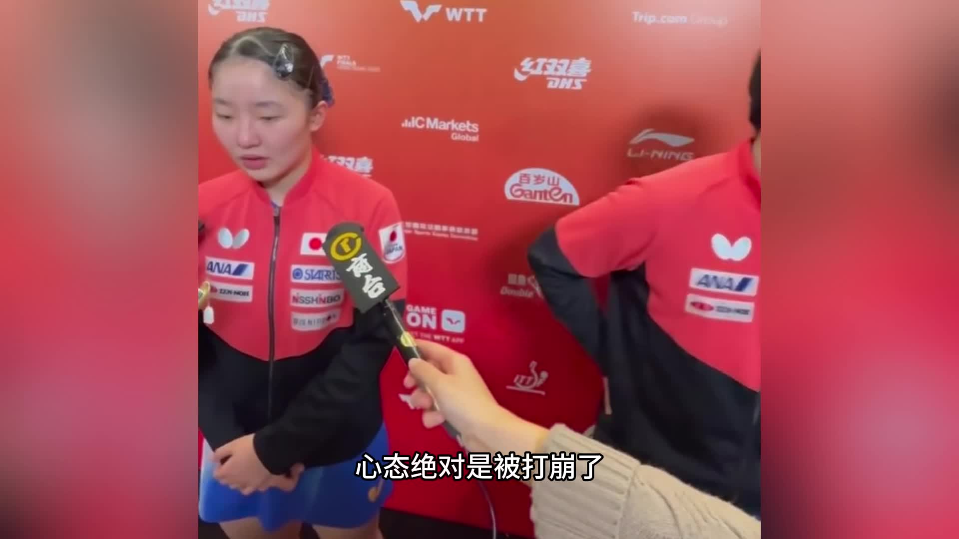 心态崩了！张本美和采访还没结束，松岛辉空一脸不耐烦转身先走了