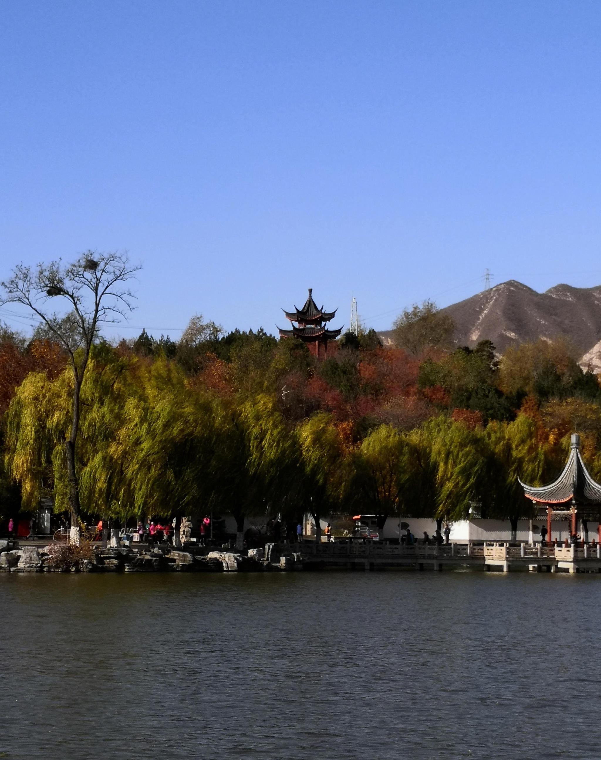 北京这个森林公园秋色正浓不仅依山傍水还有个风景秀丽的小江南