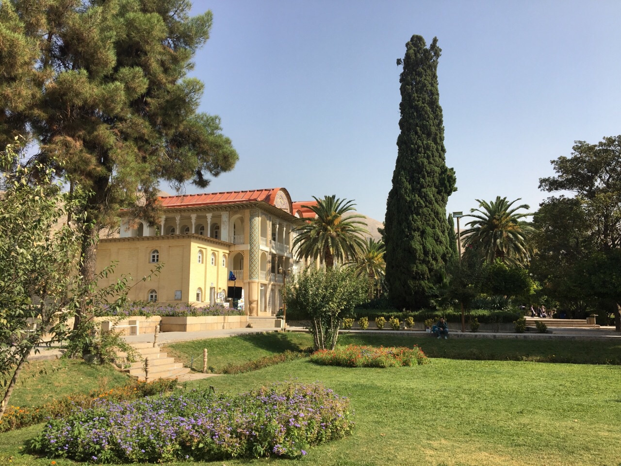 游览 西亚 伊朗 设拉子 天堂花园