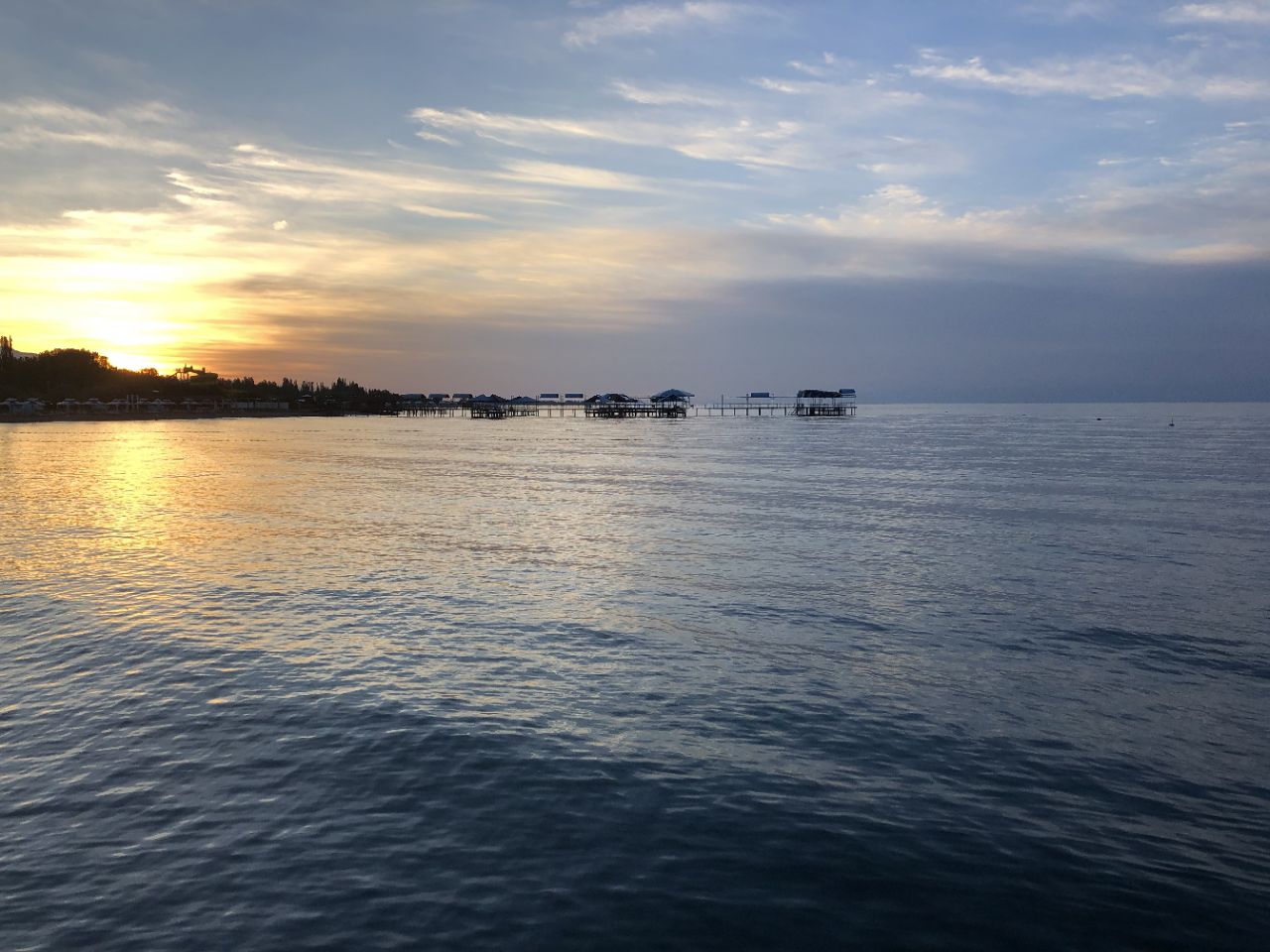 游览中亚吉尔吉斯斯坦比什凯克伊塞克湖