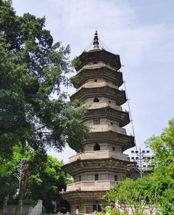 福州城内的三座名山之二,乌山景区|乌塔|乌山|福州_新浪新闻