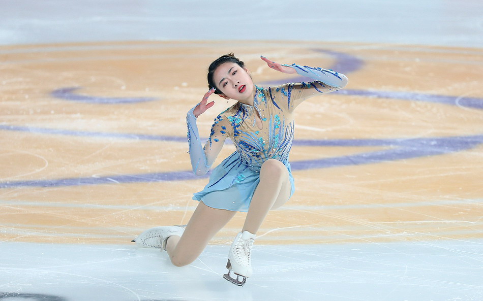 2020中国杯世界花样滑冰大奖赛女子单人滑,中国选手陈虹伊夺冠