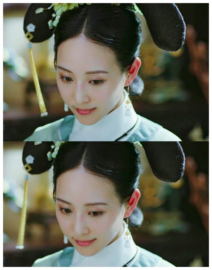 《如懿传》中的旗头造型,李沁周迅童瑶,谁最美?