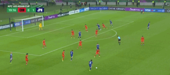 U23亚洲杯决赛！半场中国0-2，被压半场，半场开会酝酿逆袭