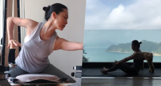 53岁彭羚近况曝光练一字马身材完美过亿别墅豪宅曝光