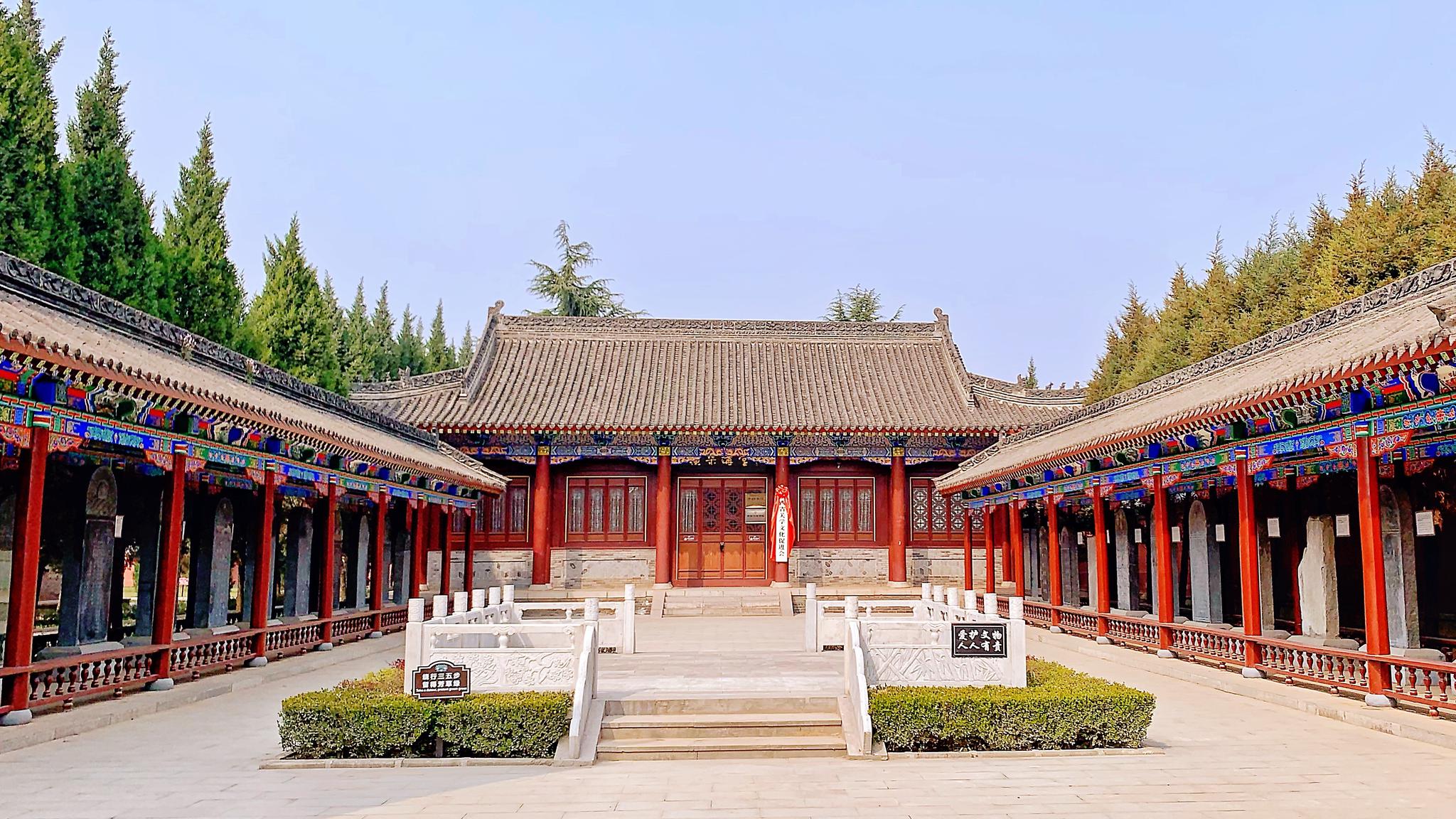 张载祠位于宝鸡眉县横渠乡横渠村