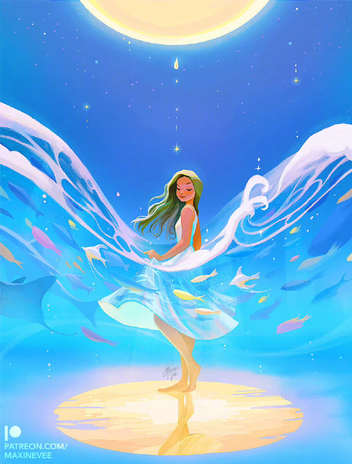 插画师 maxine vee