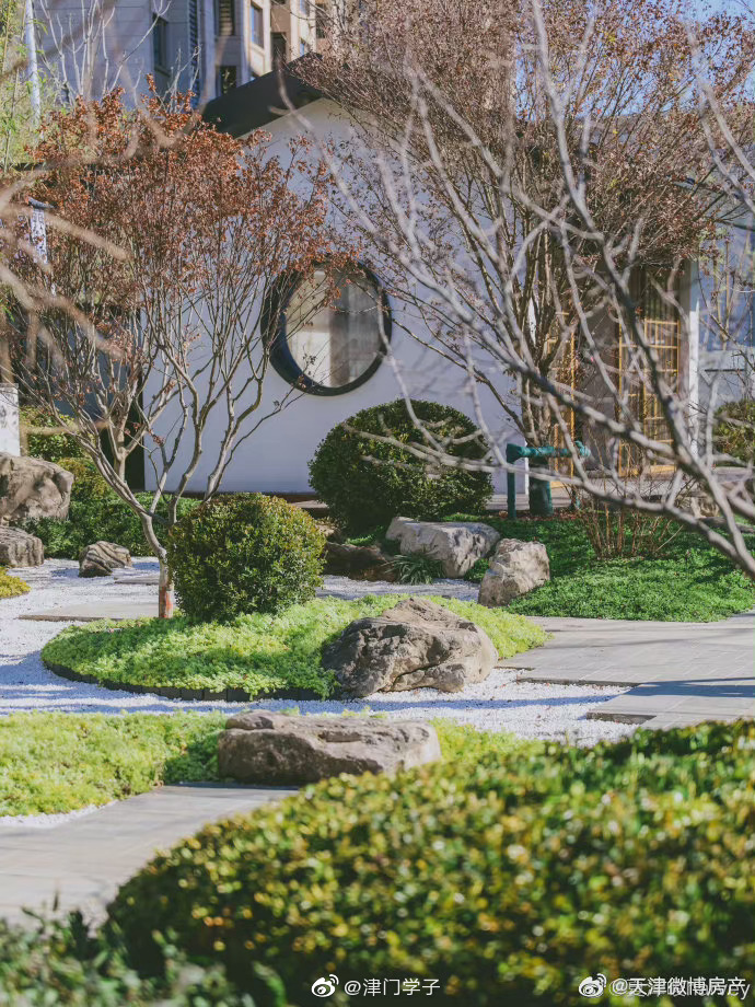 河东区万川路附近多了一处唐风园林景观……__财经头条