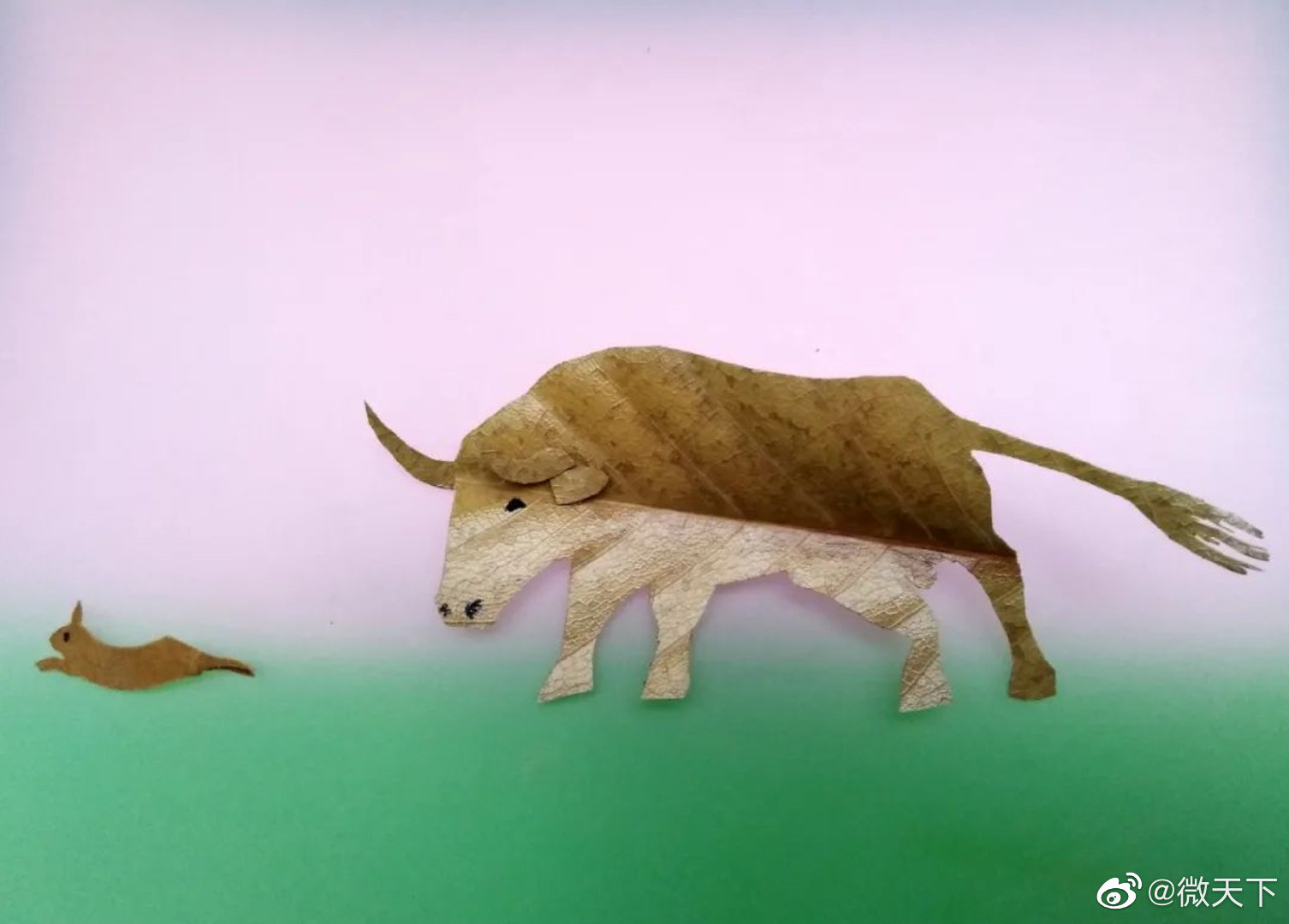 云游中国年民间高手花式晒"牛"