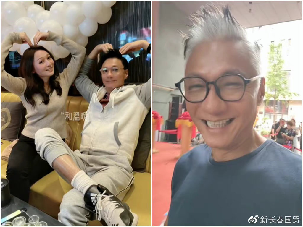 新晋港姐冠军老爸近照曝光，曾是香港第一美男，父女失散多年重逢|林俊贤|林钰洧|父女_新浪新闻