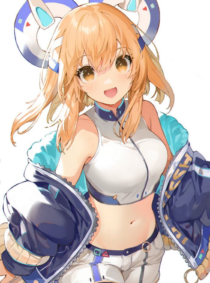 厚涂风格的精致美少女插画透露出一股说不出来的美感