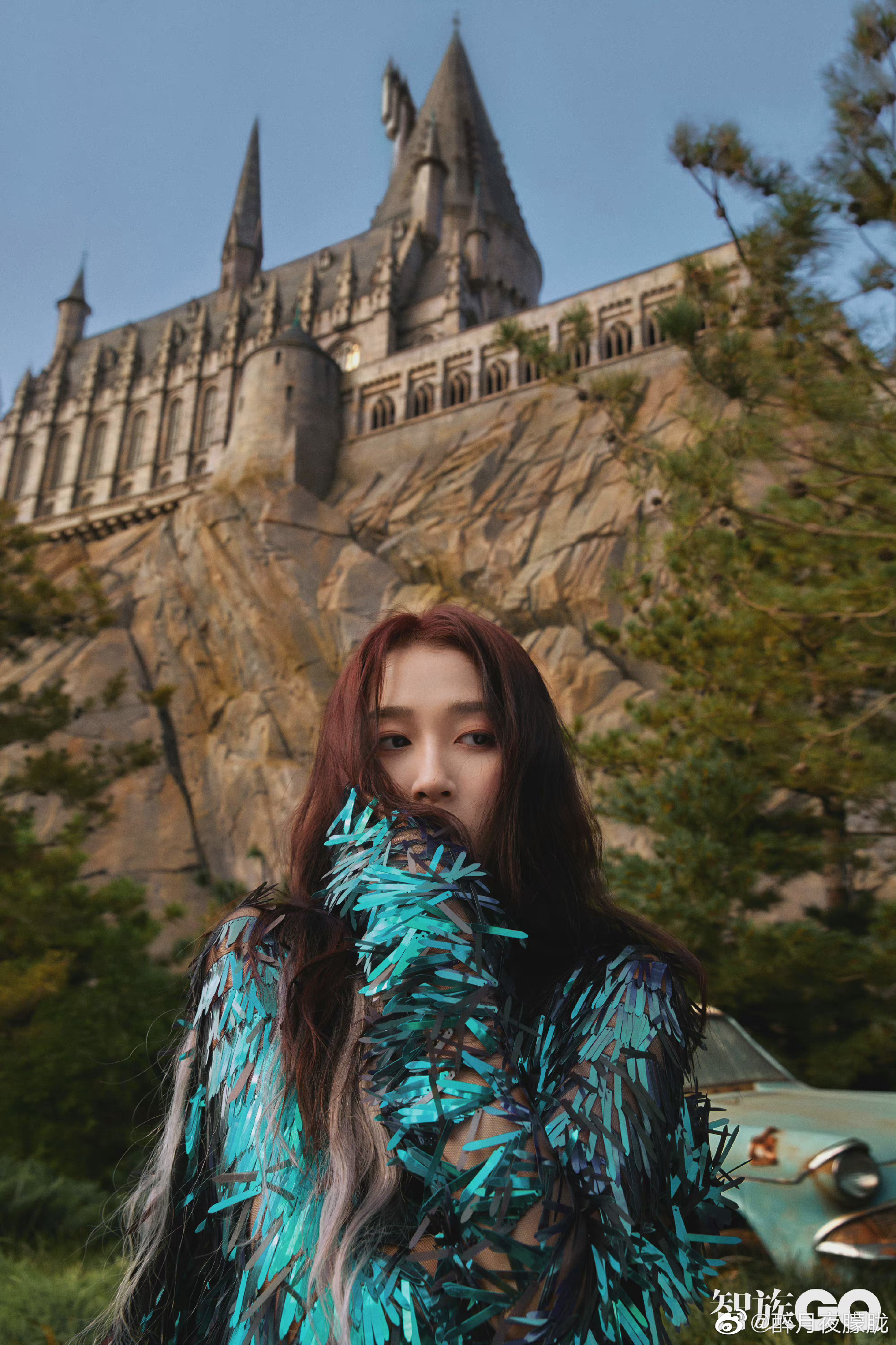 关晓彤真的很适合这种很酷很有个性的造型……_高清图集_新浪网