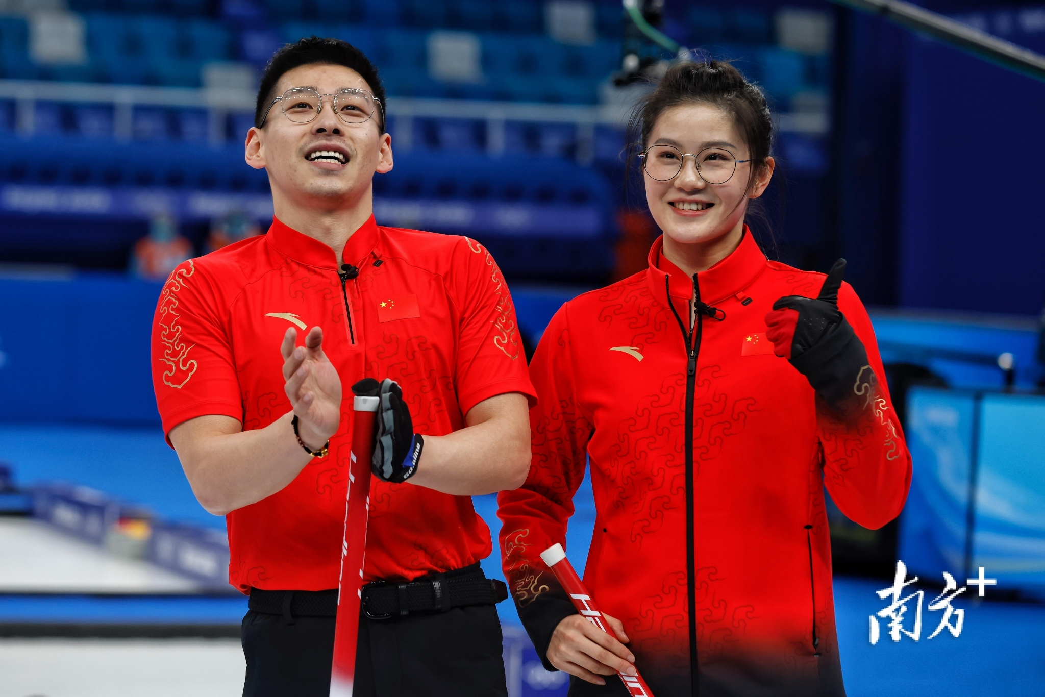 中国队北京冬奥会首战开门红！冰壶混双组合赢了前世界冠军！休闲区蓝鸢梦想 - Www.slyday.coM