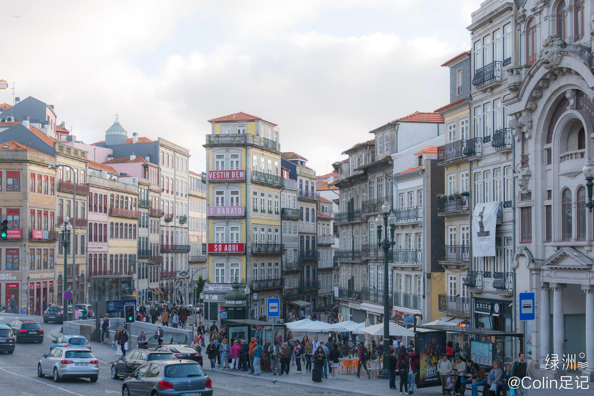 波尔图 |城市的街景 葡萄牙