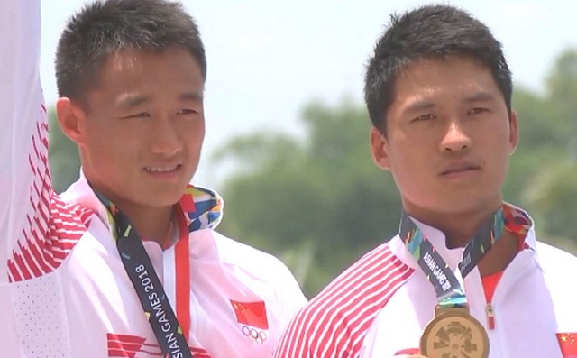 的情侣,他们就是中国皮划艇世界冠军王皓和前中国女排功勋队员刘晓彤