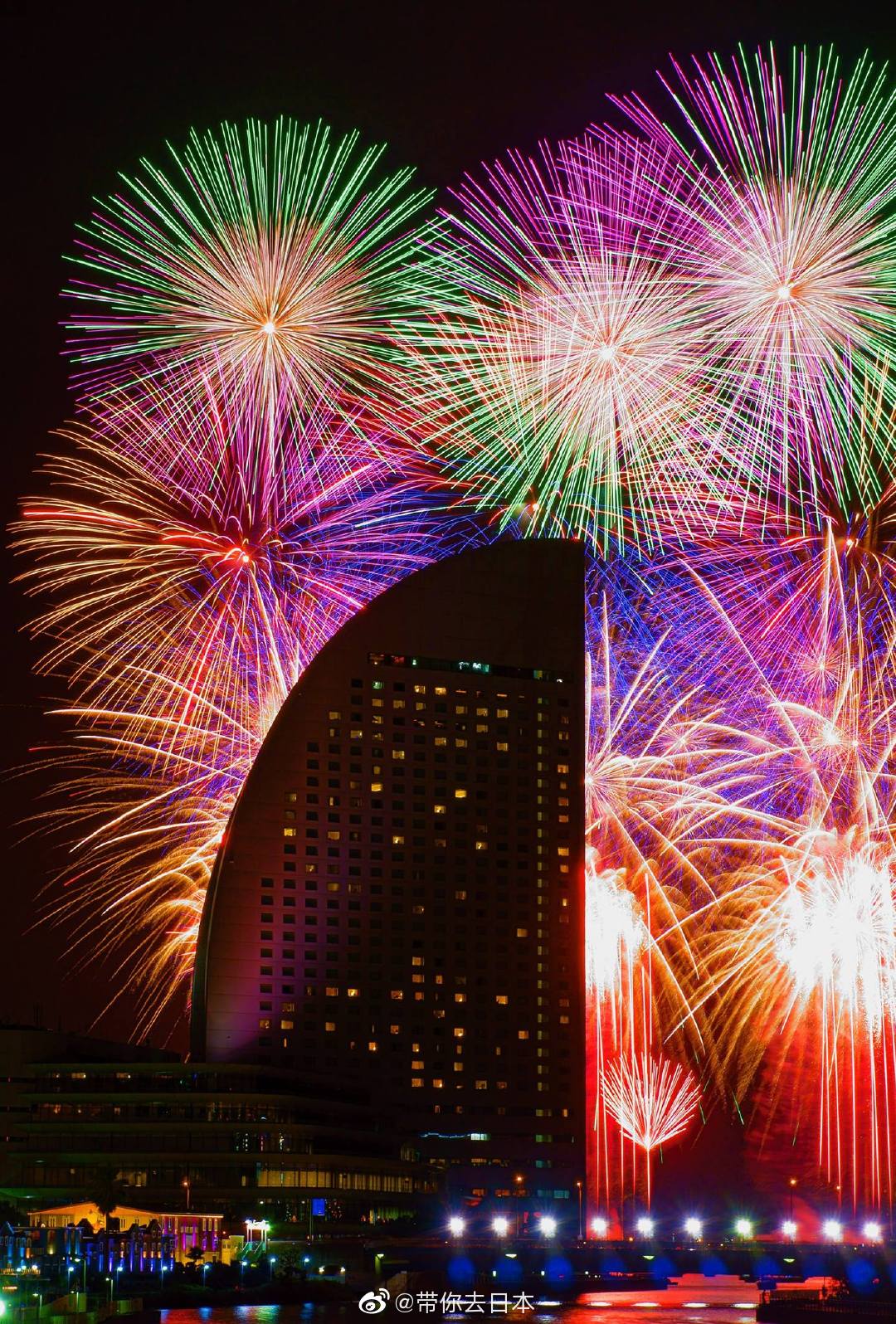 日本全国统一天放花火