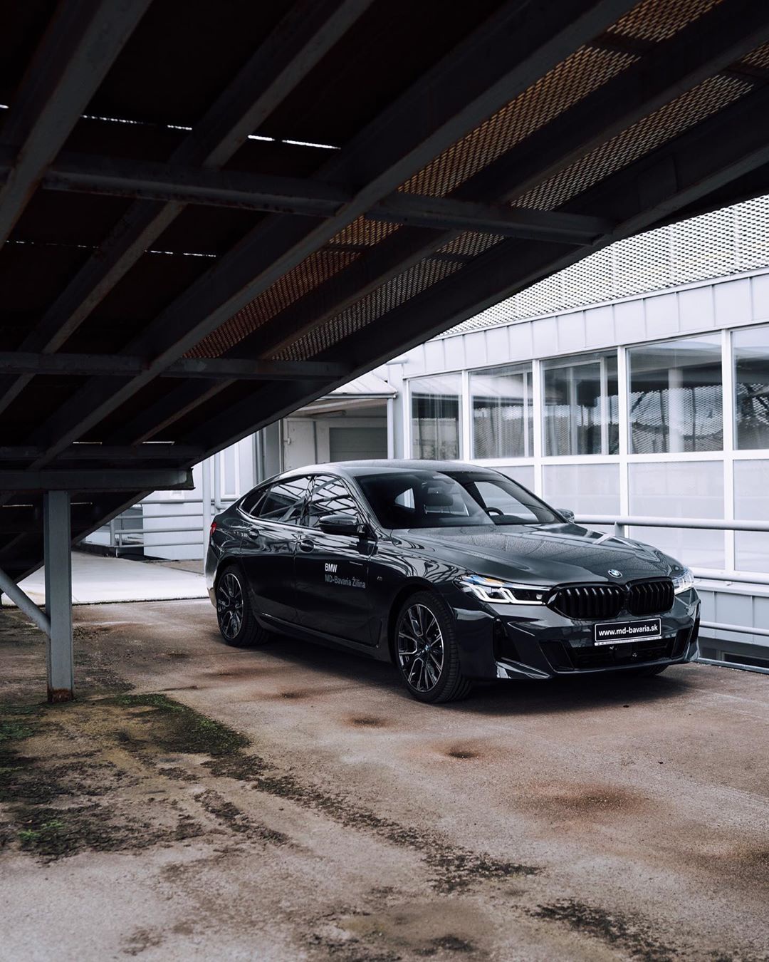 新款宝马6系gt实车 在北京车展亮相