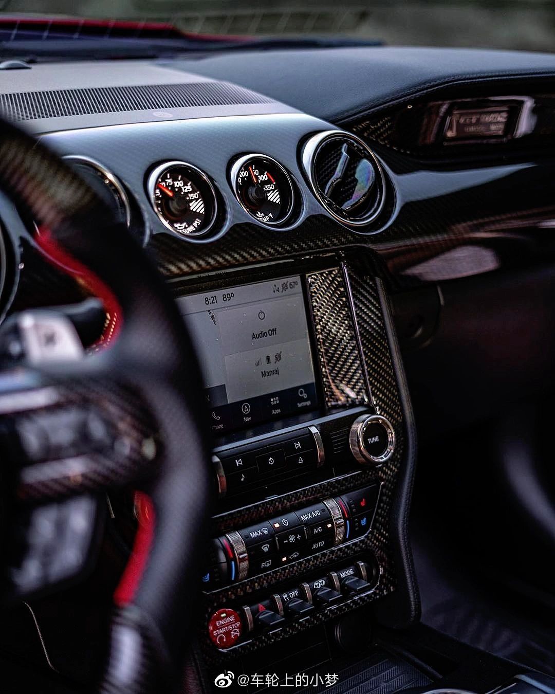 野马谢尔比 gt500 |内饰版福特野马-眼镜蛇 谢尔比 gt500发动机:5.