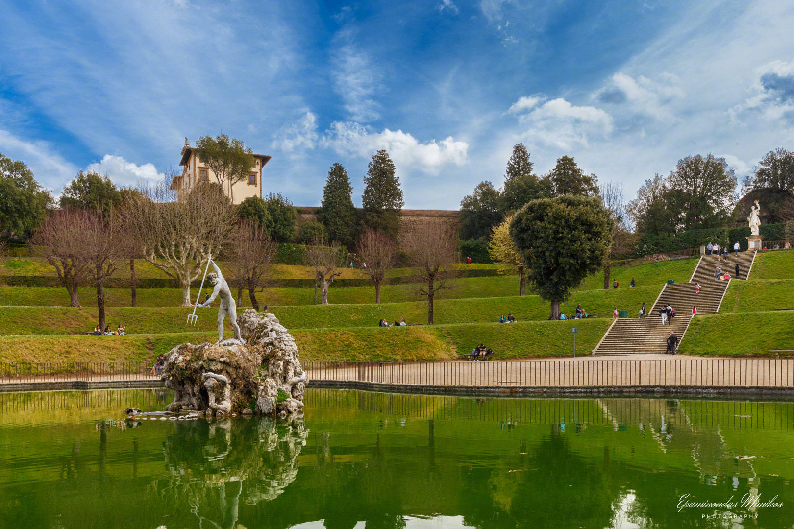 波波里庭院是享誉世界的古代罗马园艺花园之一